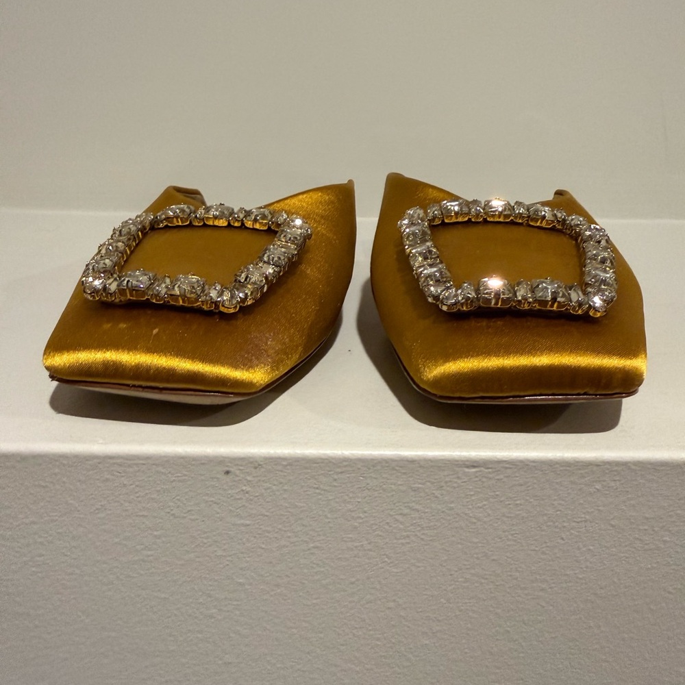 Brand new - Sam Edelman Gold Lavina Shoes with Crystal embellishments- gorgeous! - Picture 6 of 7